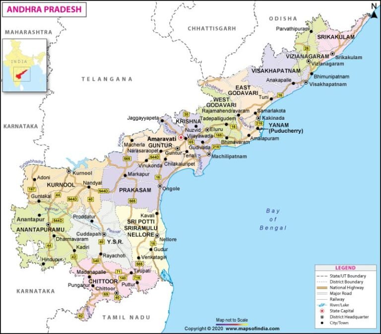Andhra Pradesh | आंध्र प्रदेश: इतिहास, भूगोल, जनसंख्या और प्रमुख जानकारी