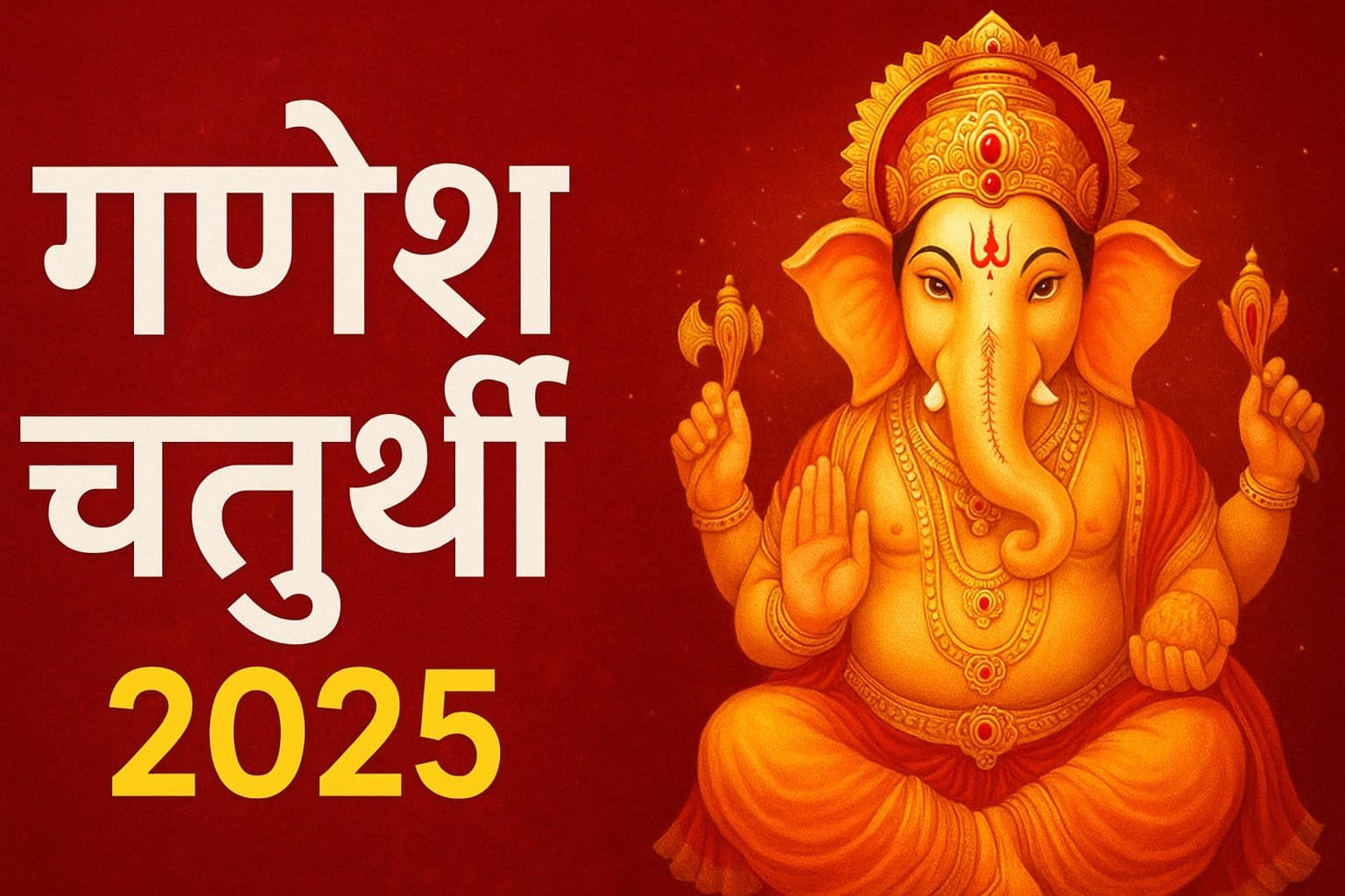 Ganesh Chaturthi 2025 | गणेश चतुर्थी 2025